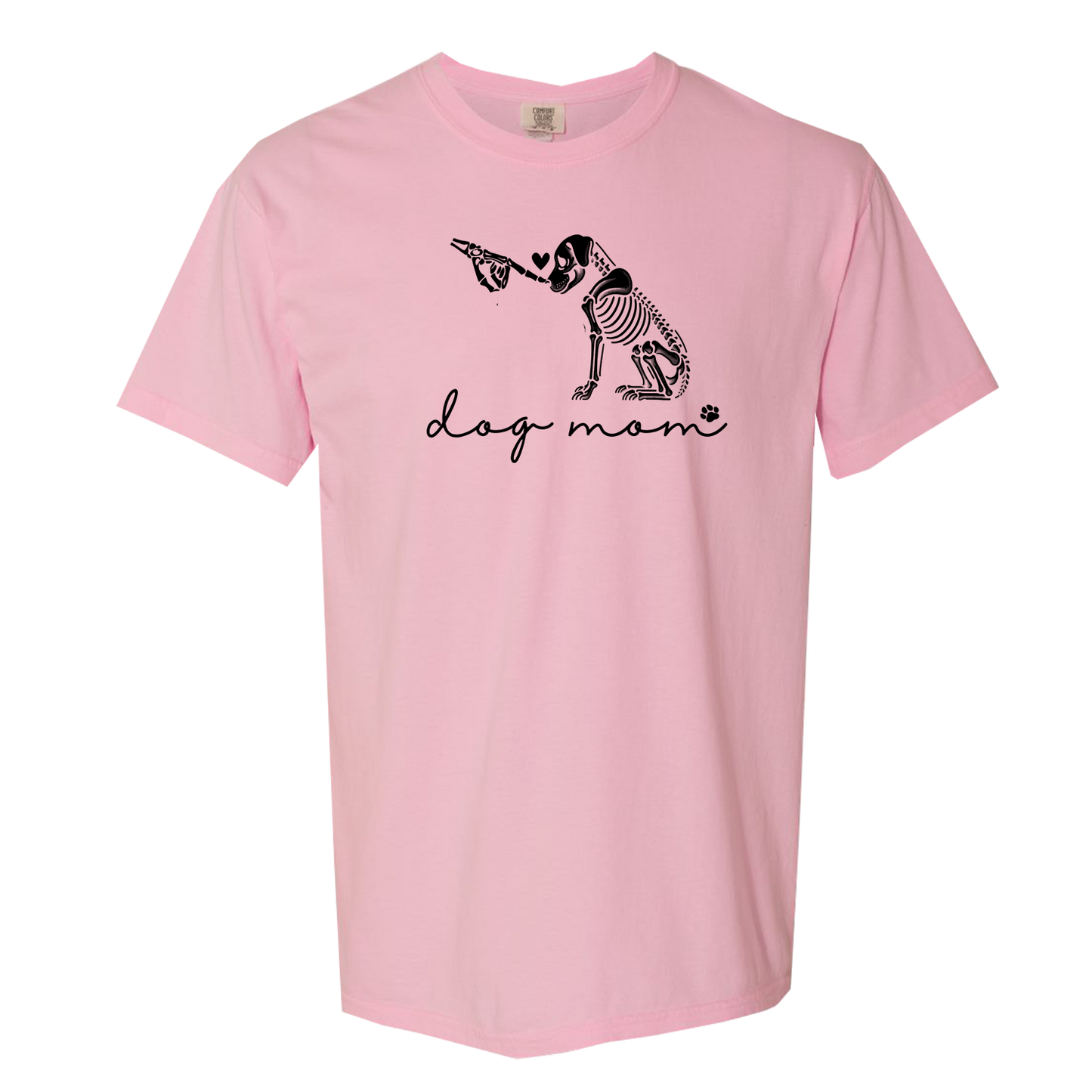 Dog Mom Skelly Boop Graphic Comfort Colors Tee
