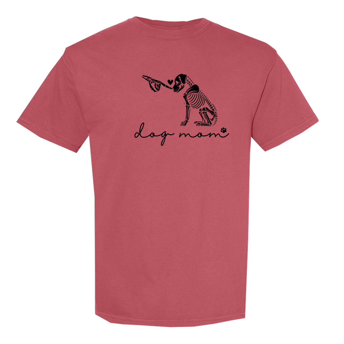 Dog Mom Skelly Boop Graphic Comfort Colors Tee
