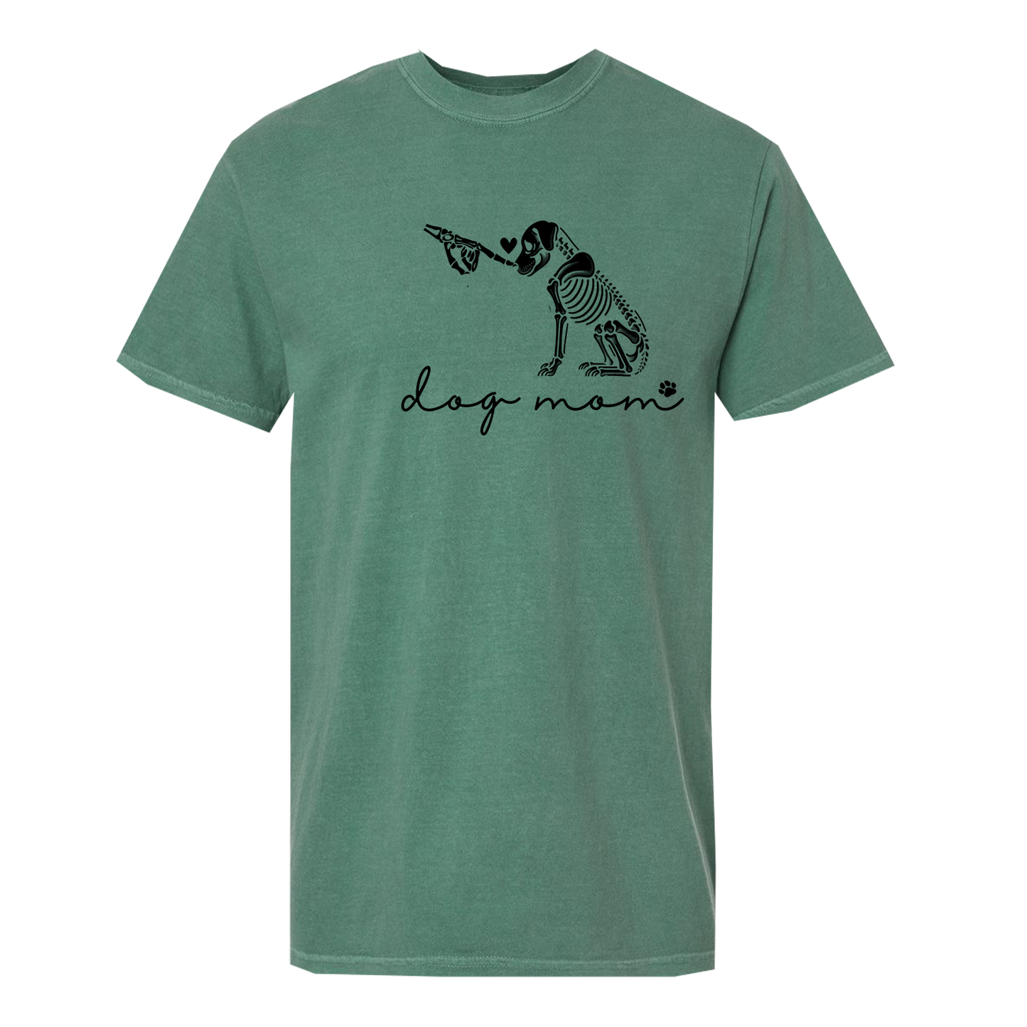 Dog Mom Skelly Boop Graphic Comfort Colors Tee