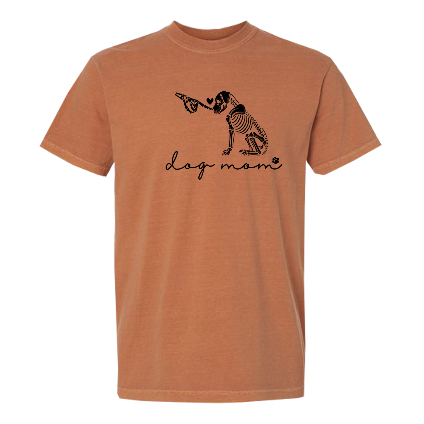 Dog Mom Skelly Boop Graphic Comfort Colors Tee