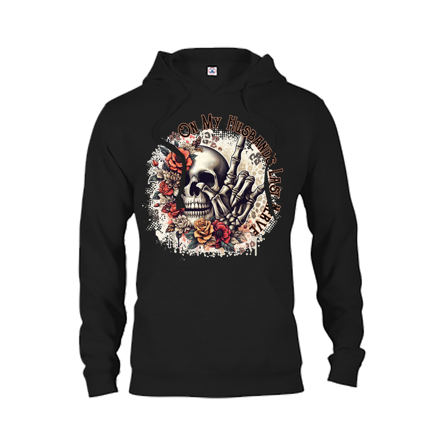 On My Husband's Last Nerve Graphic Crewneck and Hoodie