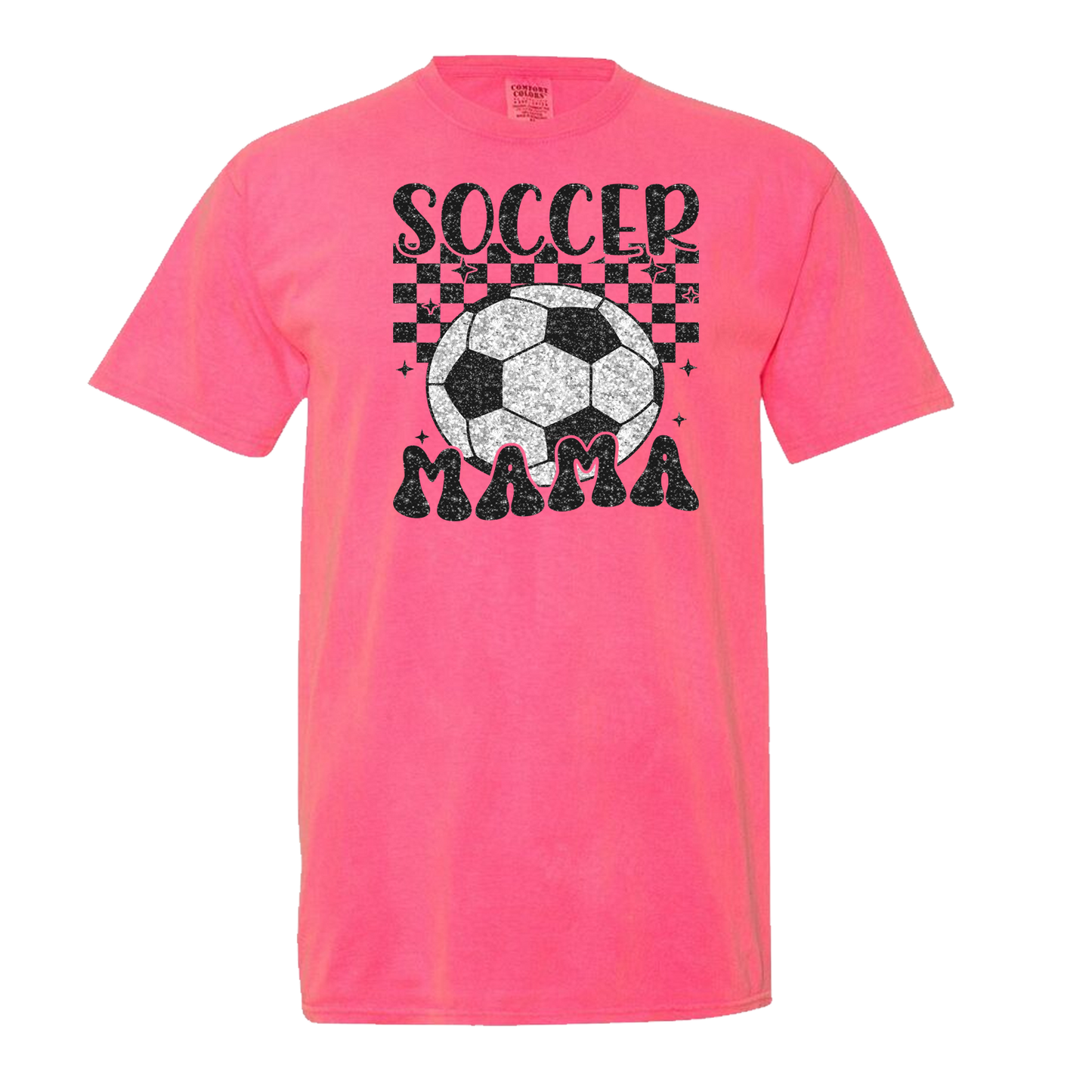 Soccer Mama Comfort Colors Graphic Tee