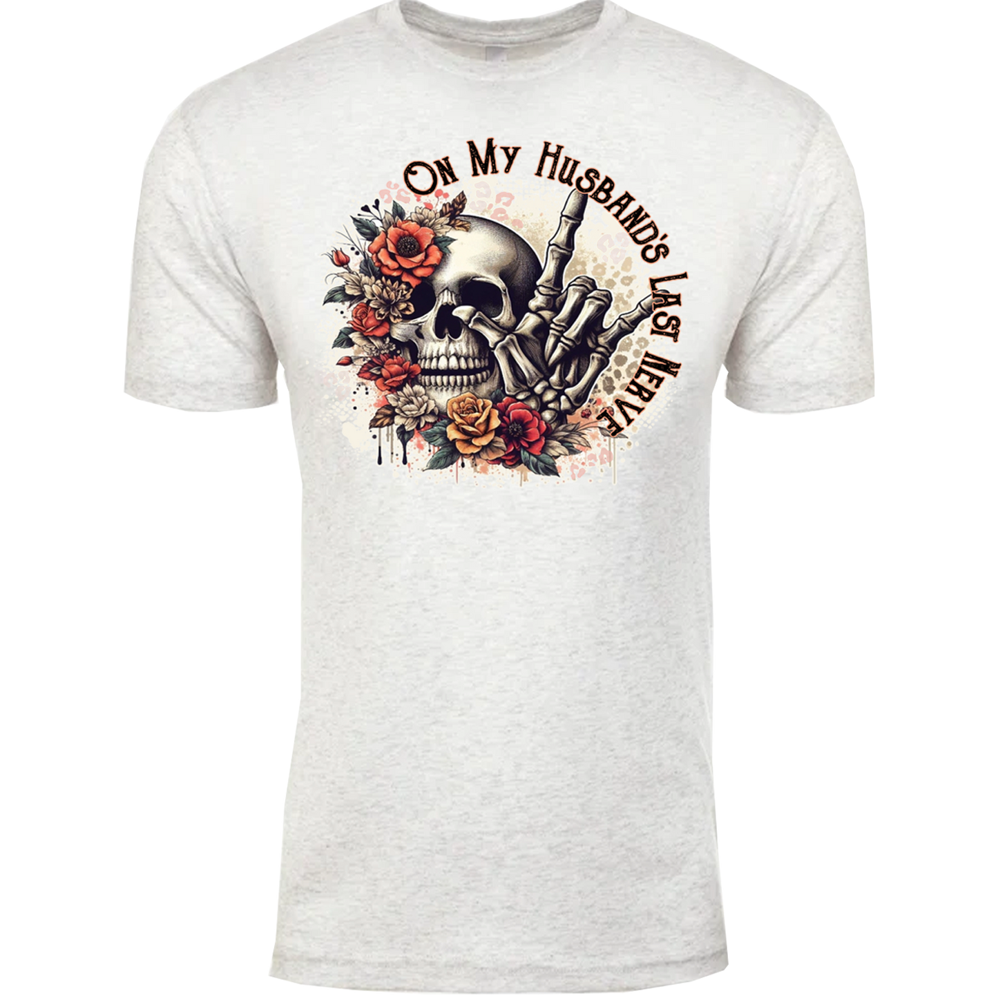 On My Husband's Last Nerve Graphic Tshirt