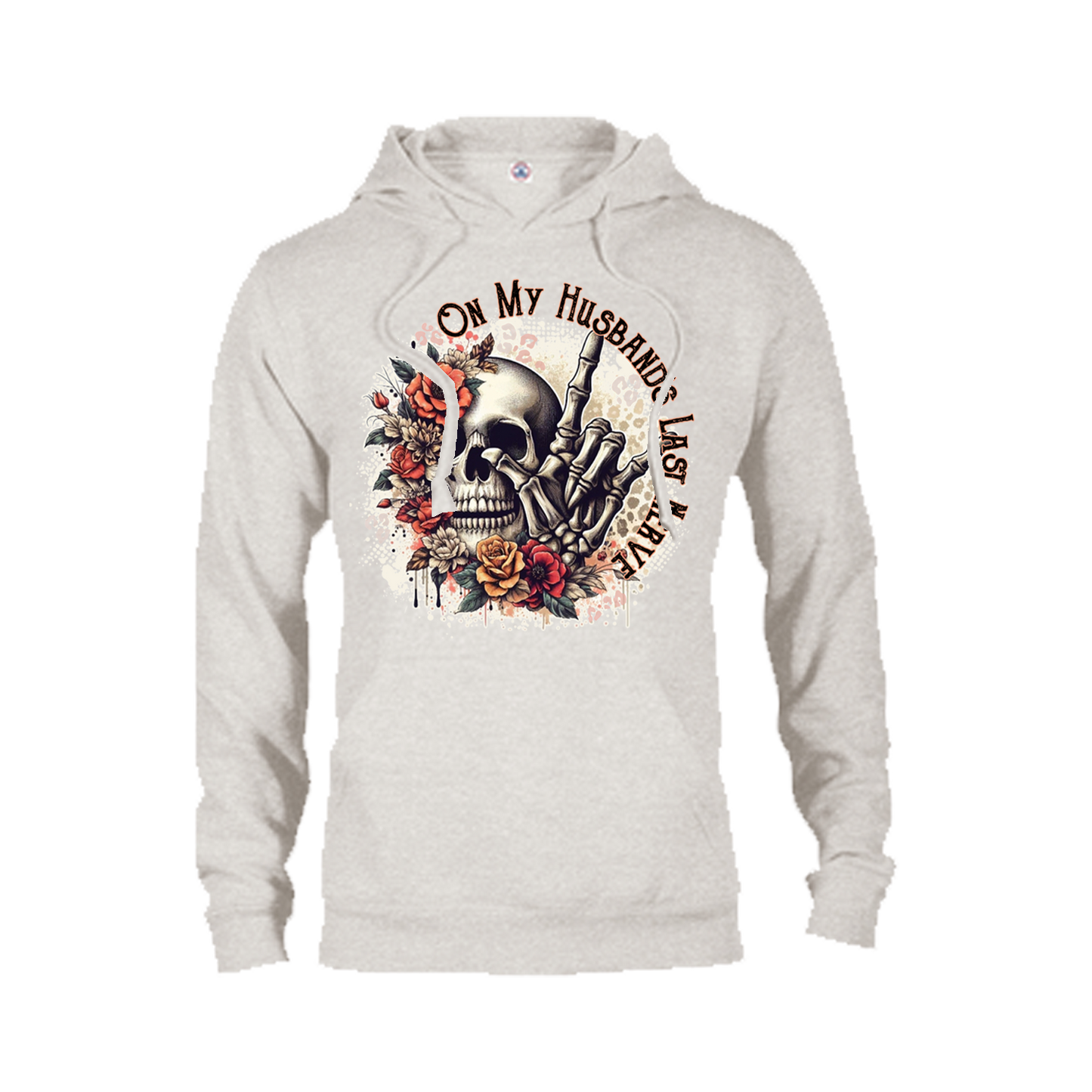On My Husband's Last Nerve Graphic Crewneck and Hoodie