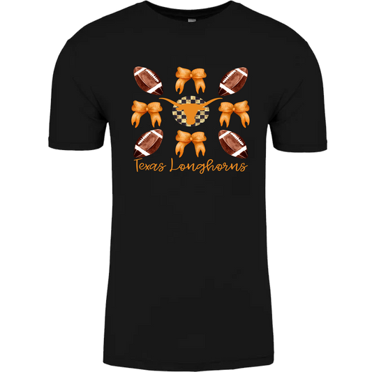 Longhorns Football Graphic Tshirt