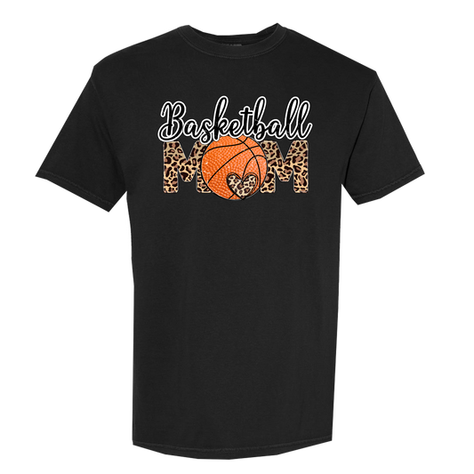 Basketball Mom Comfort Colors Graphic Tee