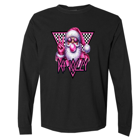 Def Jolly Graphic Long Sleeve Comfort Colors Tee and Crewneck