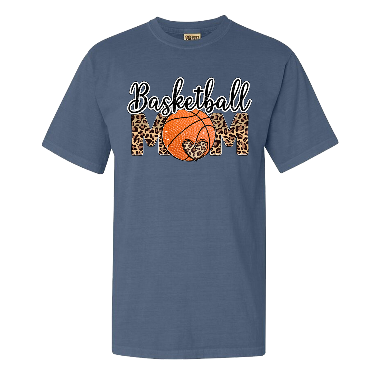 Basketball Mom Comfort Colors Graphic Tee