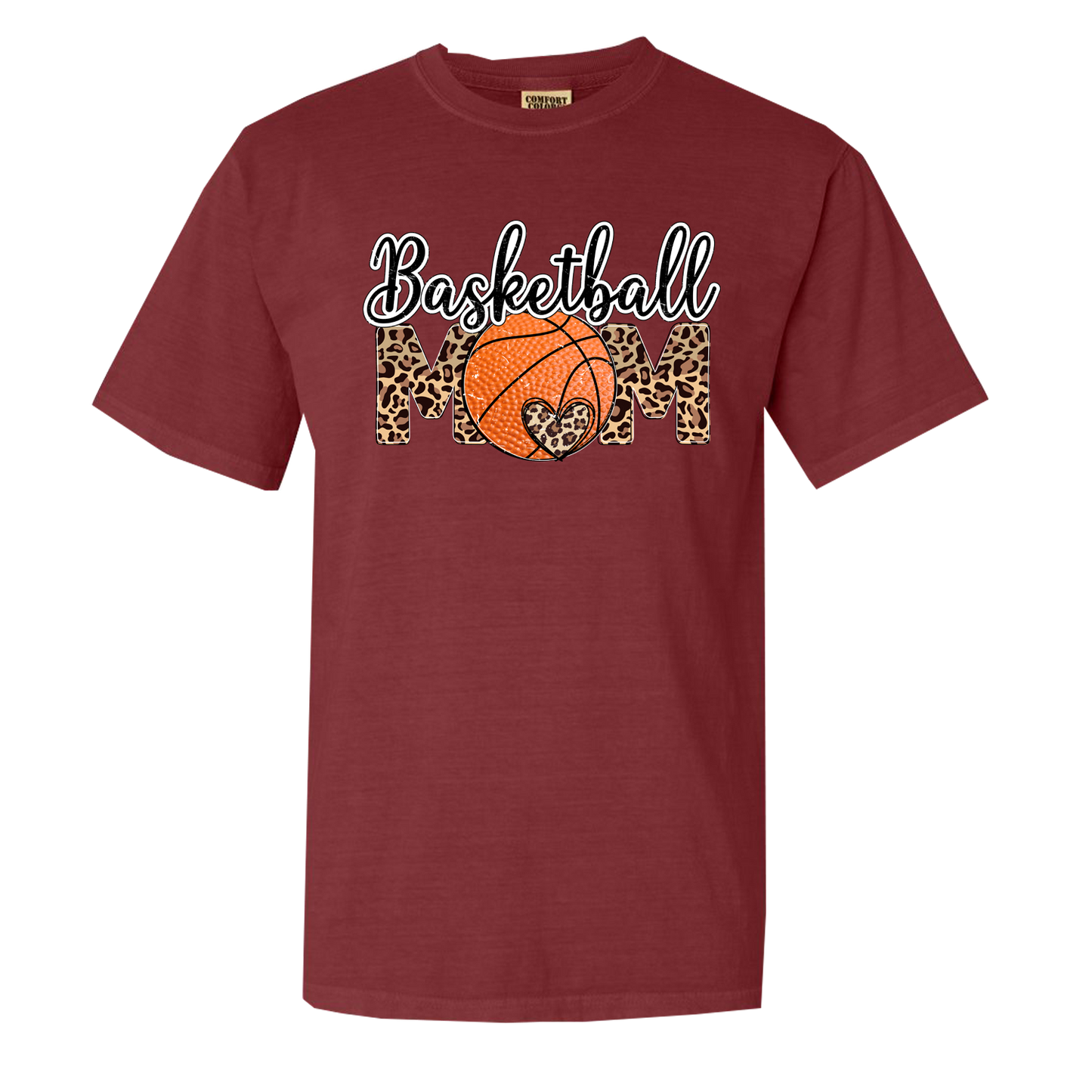 Basketball Mom Comfort Colors Graphic Tee