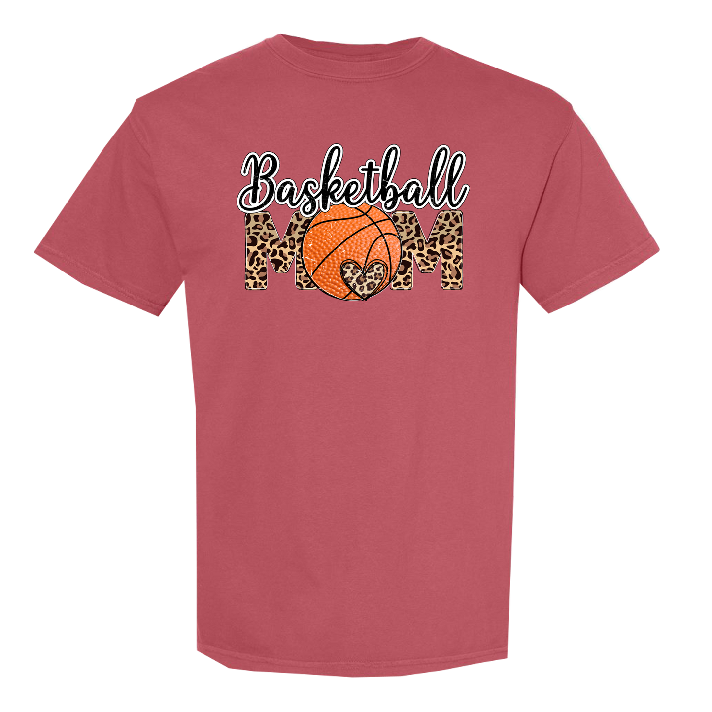 Basketball Mom Comfort Colors Graphic Tee