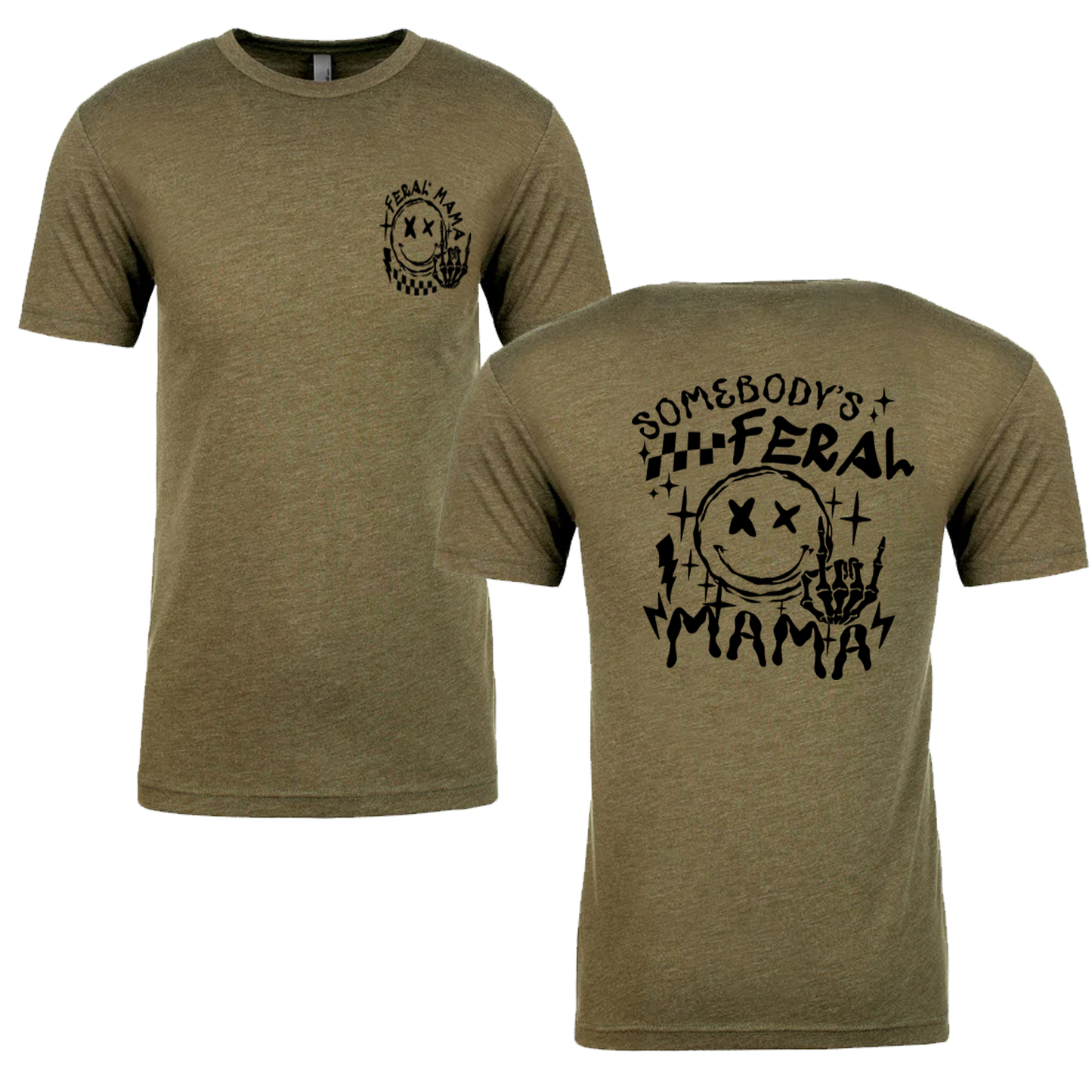 Somebody's Feral Mama Graphic Tshirt