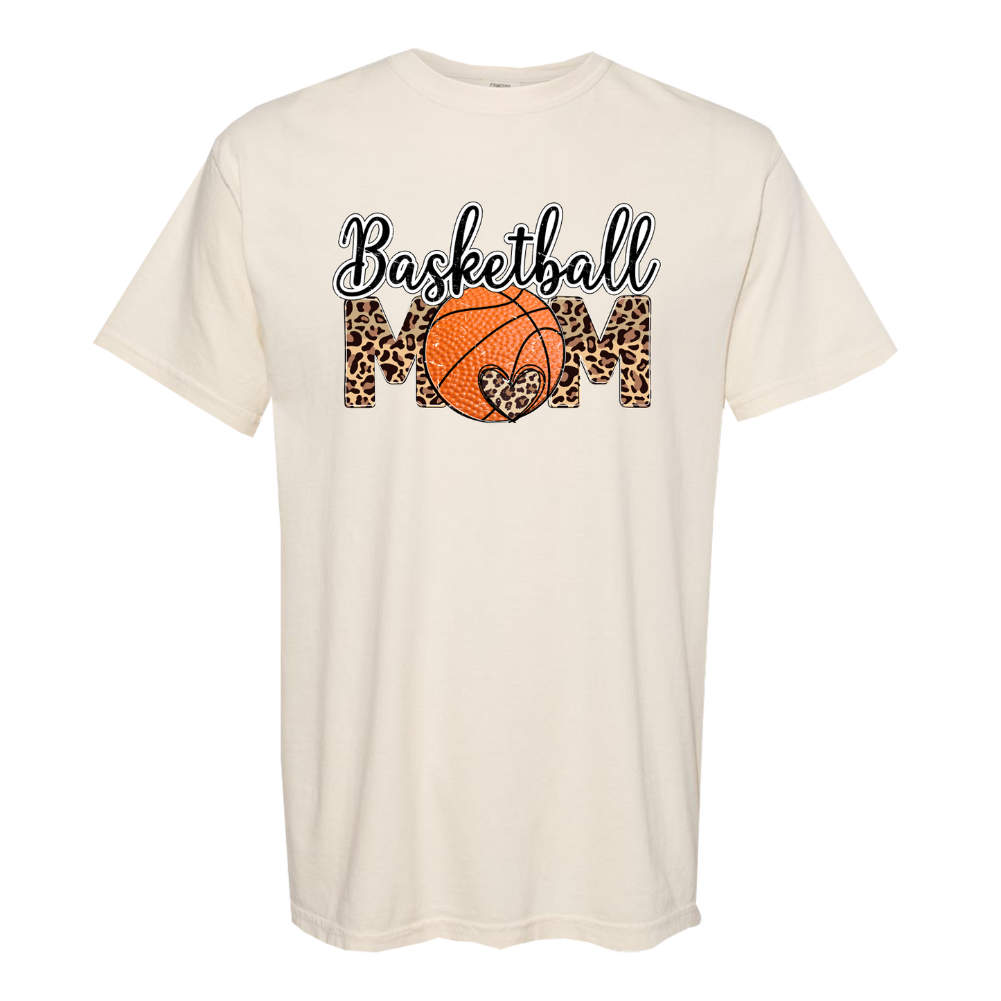 Basketball Mom Comfort Colors Graphic Tee