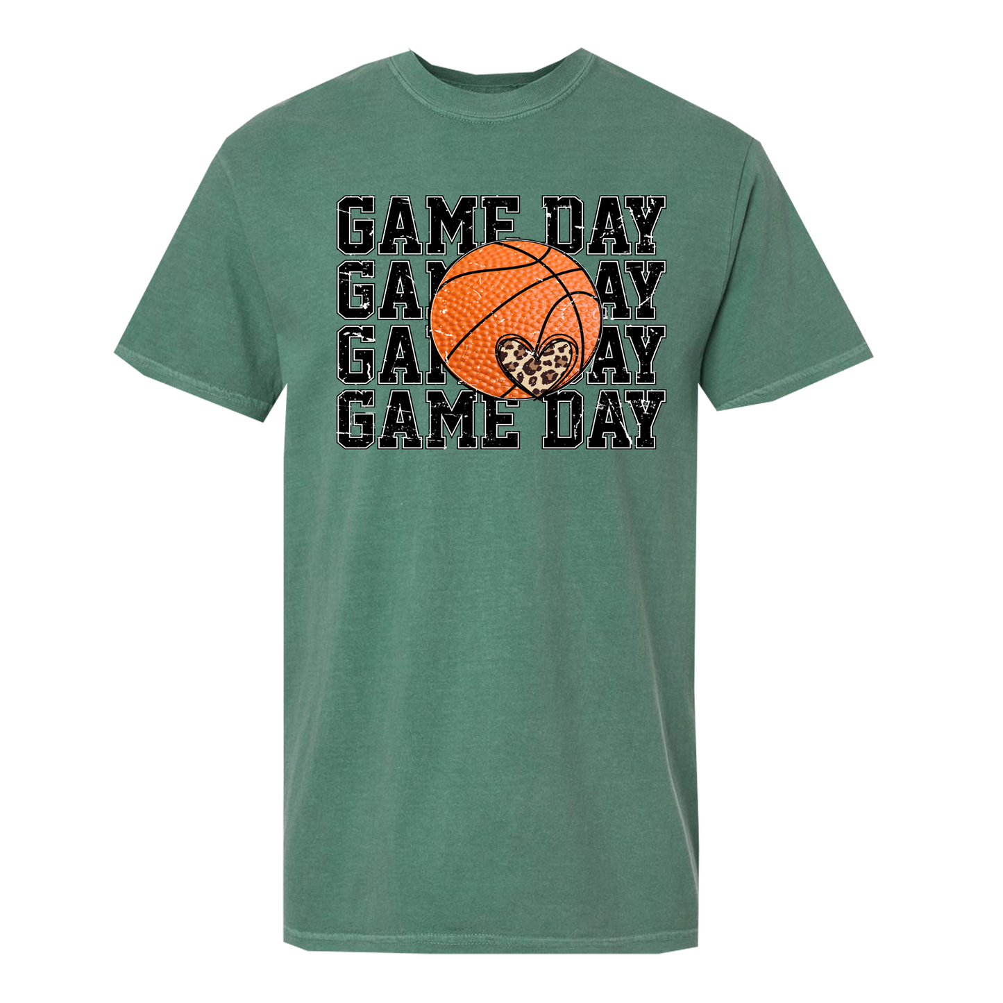 Basketball Game Day Comfort Colors Graphic T-shirt