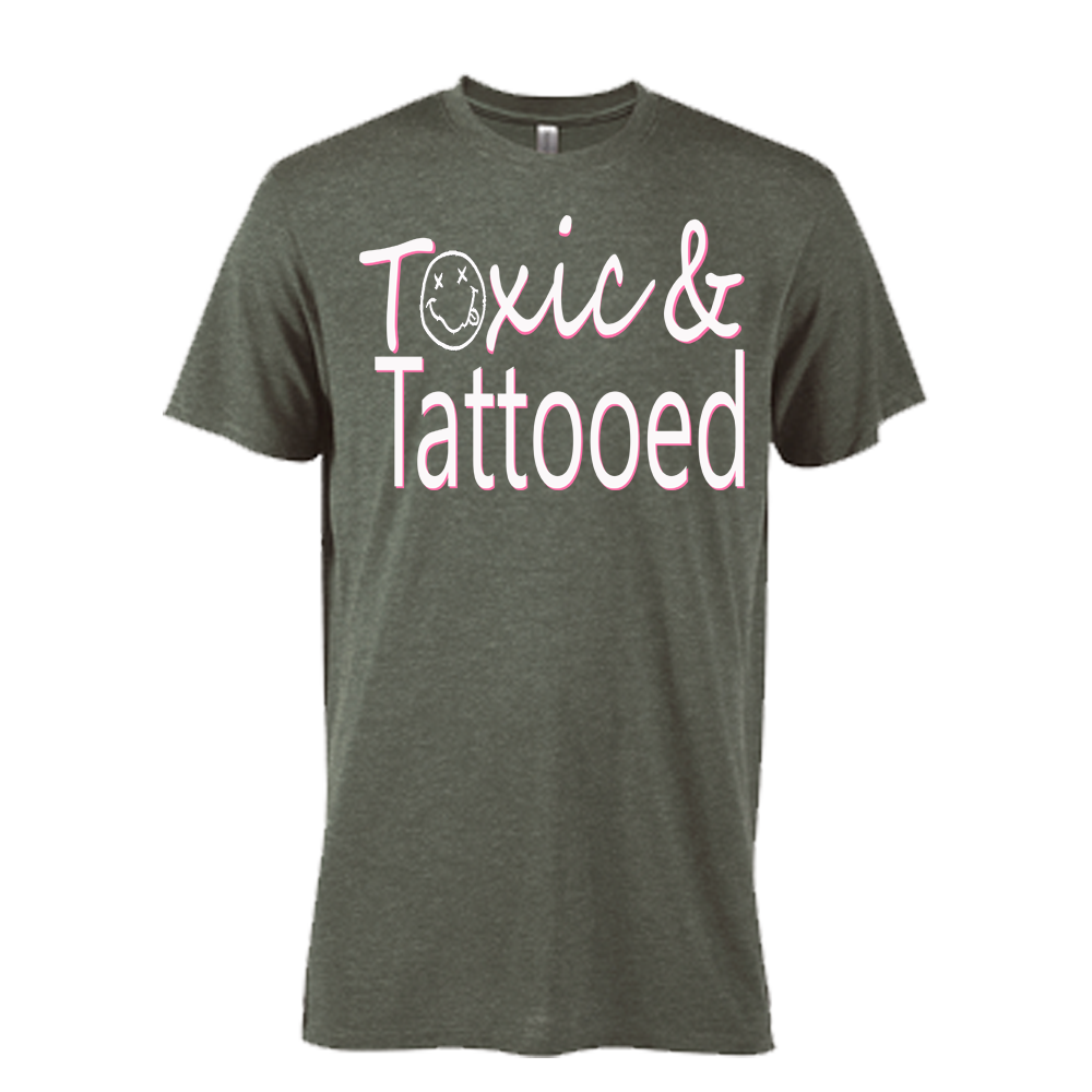 Toxic And Tattooed Graphic Tshirt