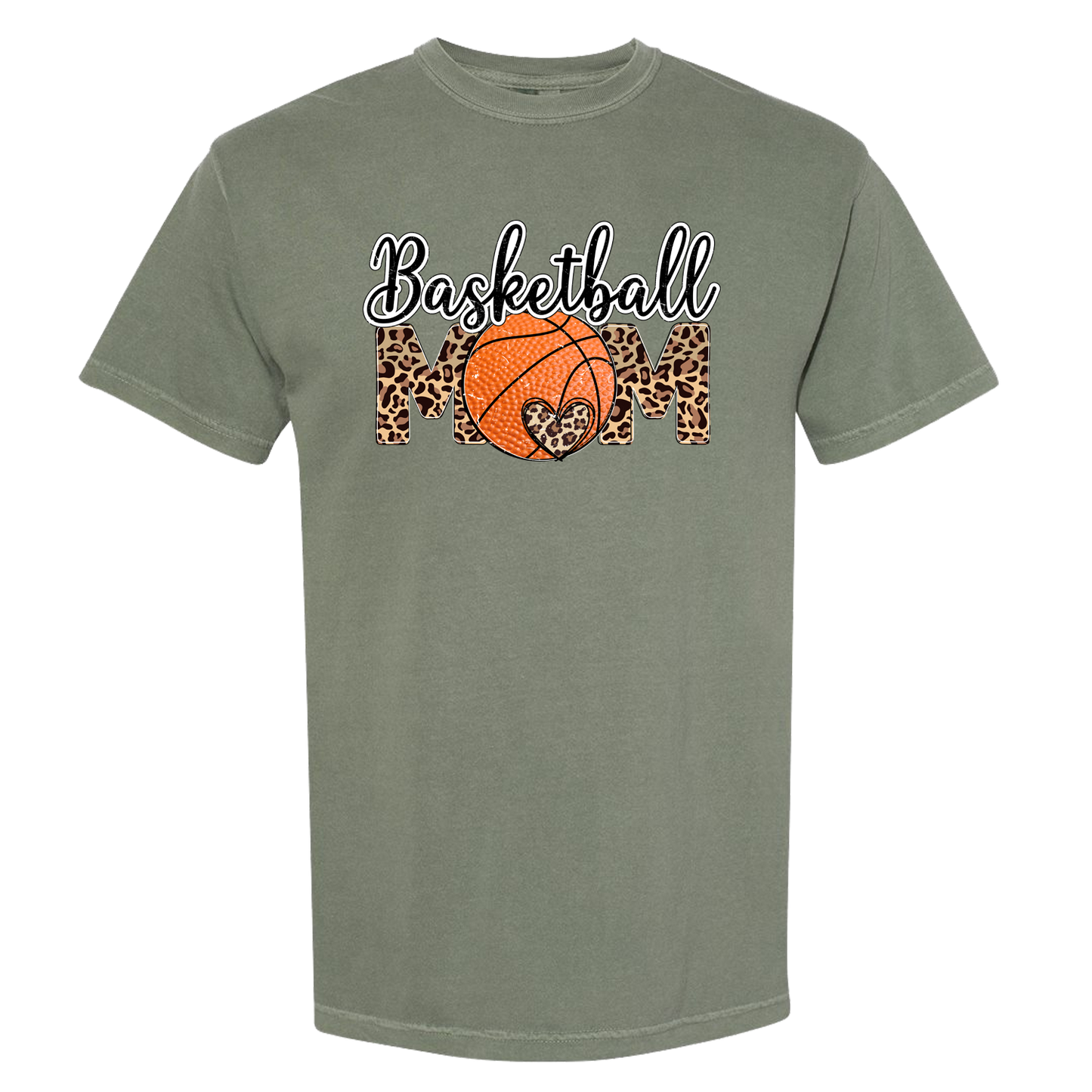 Basketball Mom Comfort Colors Graphic Tee