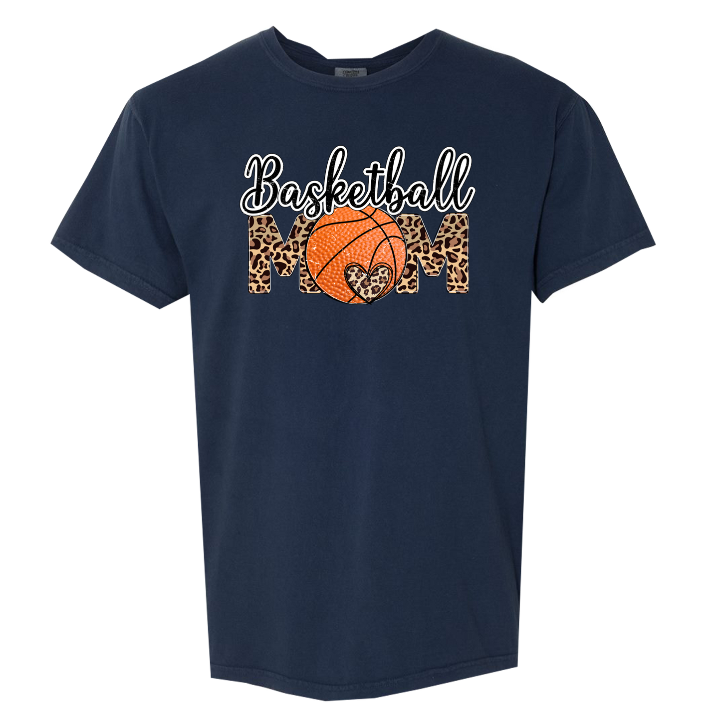 Basketball Mom Comfort Colors Graphic Tee