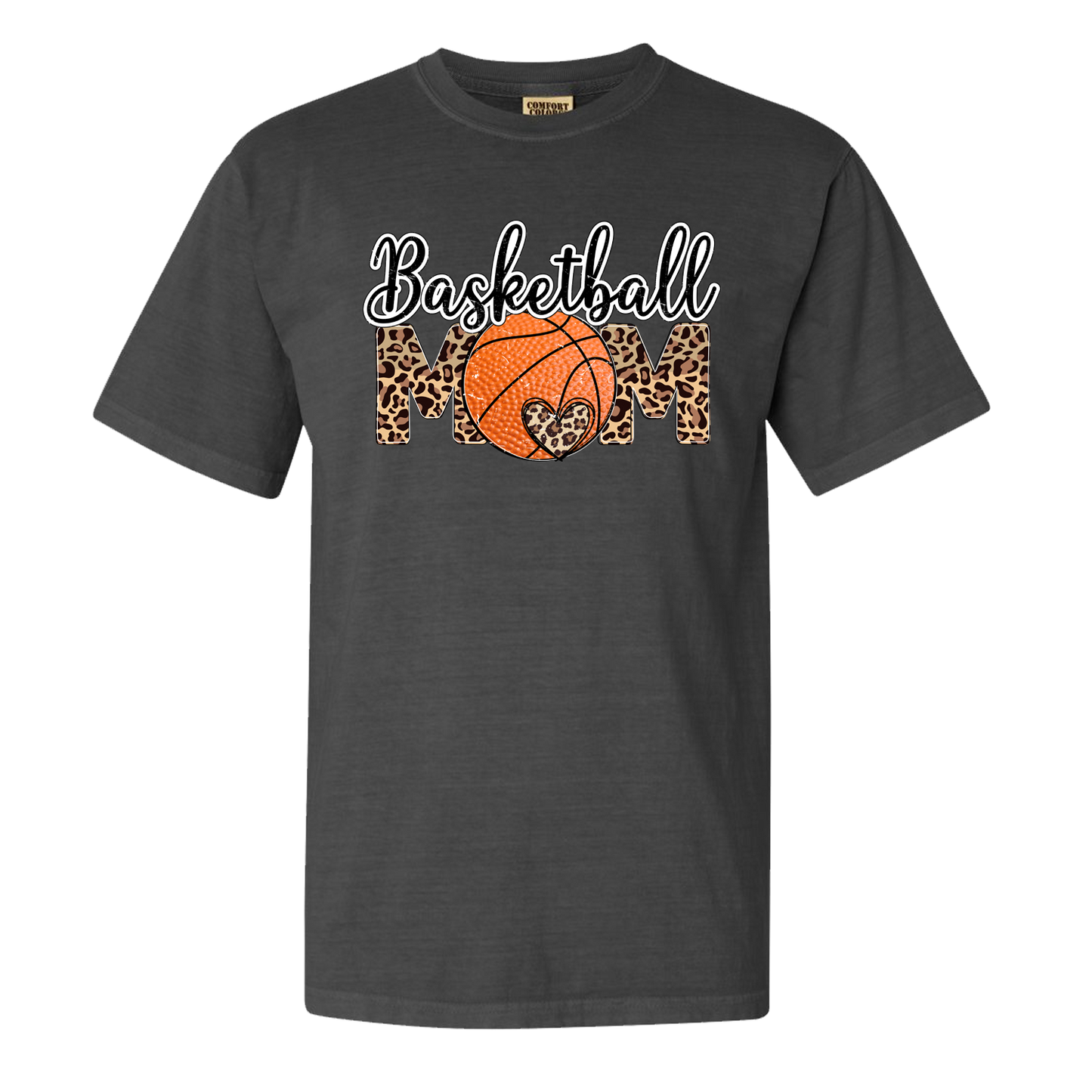 Basketball Mom Comfort Colors Graphic Tee