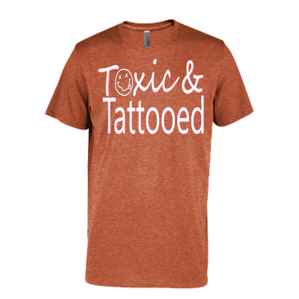 Toxic And Tattooed Graphic Tshirt
